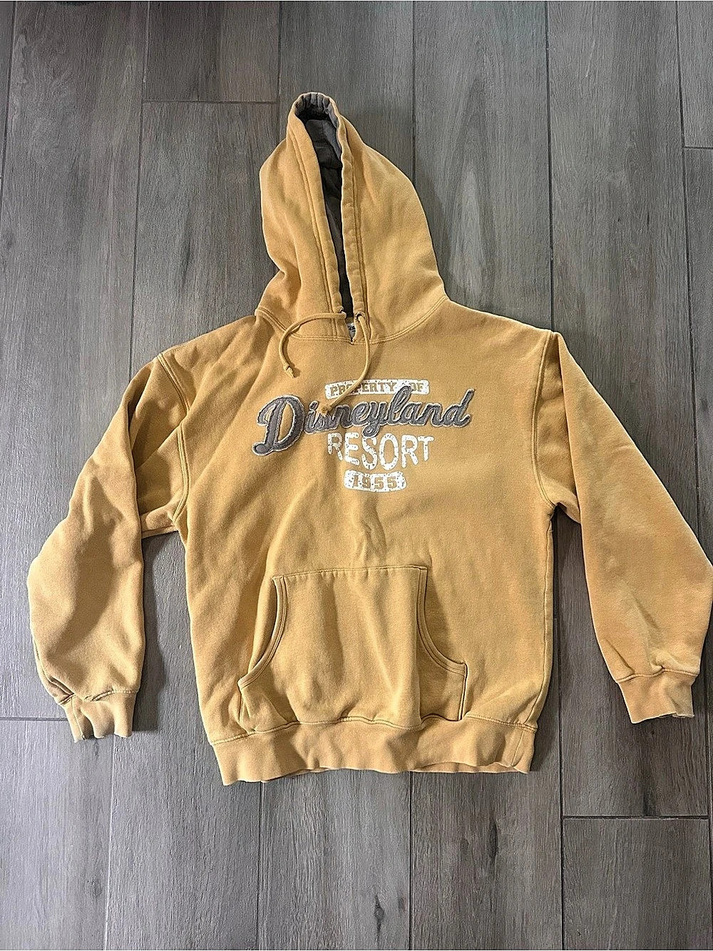Disney Parks Disneyland Resort Property Of 1955 Yellow Hoodie